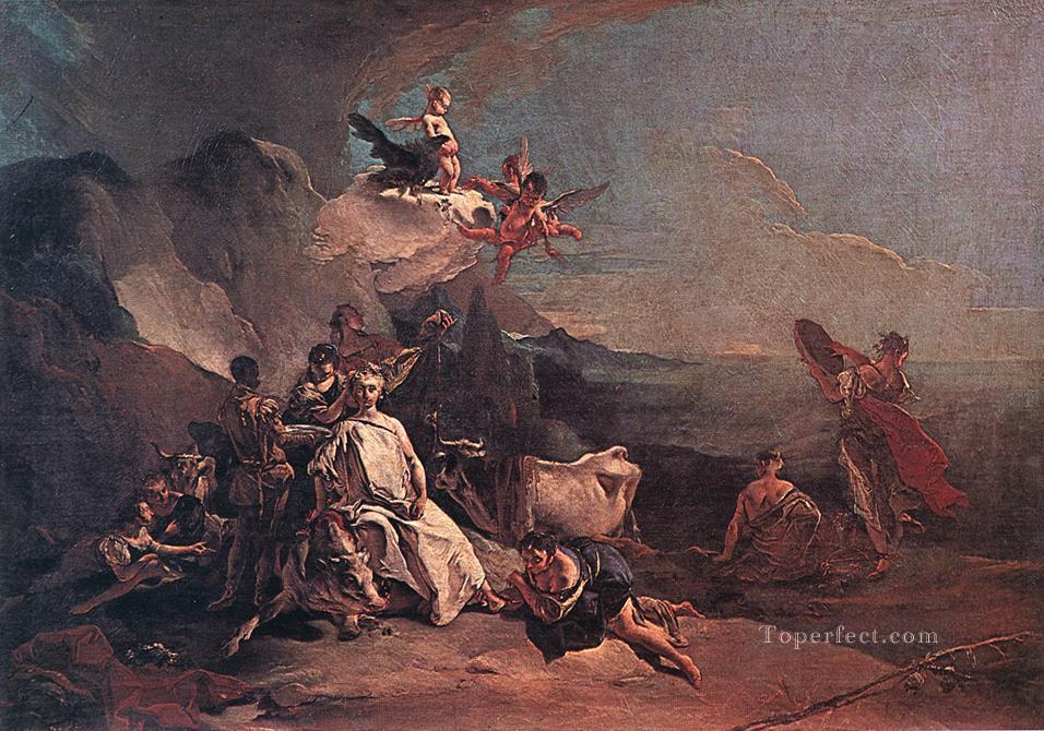 The Rape of Europa Giovanni Battista Tiepolo Oil Paintings